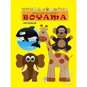 EĞLENCELI VE EĞITICI BOYAMA HAYVANLAR - KOLEKTIF