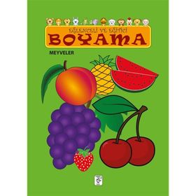 EĞLENCELI VE EĞITICI BOYAMA MEYVELER - KOLEKTIF