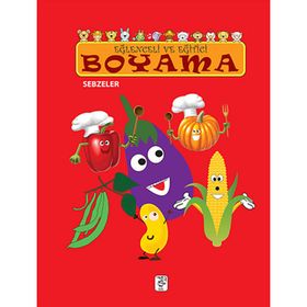 EĞLENCELI VE EĞITICI BOYAMA SEBZELER - KOLEKTIF