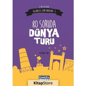 Eğlenceli Zeka Soruları 3 80 Soruda Dünya Turu - Yasemin Teres