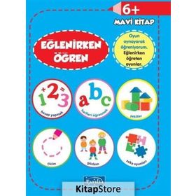 Eğlenirken Öğren Mavi Kitap 6+ Yaş Kollektif Parıltı Yayıncılık