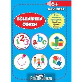Eğlenirken Öğren Mavi Kitap 6+ Yaş Kollektif Parıltı Yayıncılık