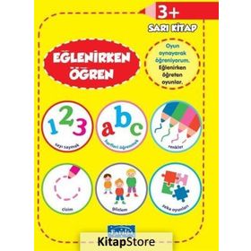 Eğlenirken Öğren Sarı Kitap 3+ Yaş Kollektif Parıltı Yayıncılık