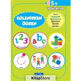 Eğlenirken Öğren Yeşil Kitap 5+ Yaş Kollektif Parıltı Yayıncılık