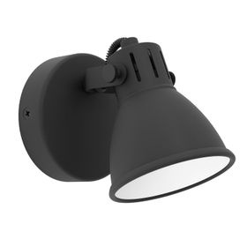 Eglo 98397 1 GU10 Schwarz Seras 2 Duvar Lambası