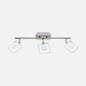 Eglo Alameda 4.5 W Ledli Led Duy Kare 4 Adet Gümüş Sıvaüstü Spot
