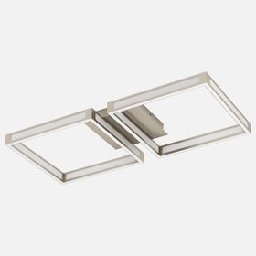 Eglo Altaflor Nikel 2'li Led Plafonyer