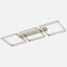 Eglo Altaflor Nikel Led 3'lü Plafonyer Avize