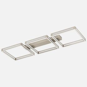Eglo Altaflor Nikel Led 3'lü Plafonyer Avize