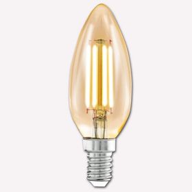Eglo Amber 4 W Sarı Mum E14 Duy Led Ampul