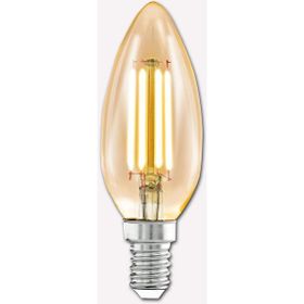 Eglo Amber 4 W Sarı Mum E14 Duy Led Ampul