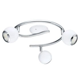 Eglo Bimade 2.5 W Ledli GU10 3 Adet Beyaz Duy Yuvarlak Sıvaüstü Spot