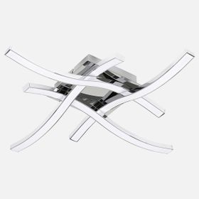 Eglo Cabezas Krom 4x5 W Led Slım Avize