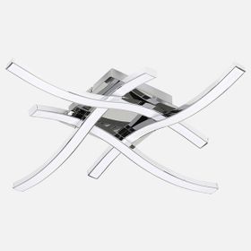 Eglo Cabezas Krom 4x5 W Led Slım Avize