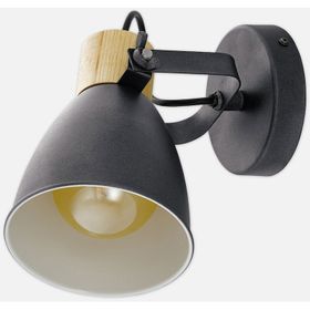 Eglo Coswarth 40 W Ledli E27 Duy Yuvarlak 1 Adet Siyah Sıvaüstü Spot
