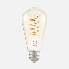 Eglo Dekoratif Kıvrımlı 4 W Klasik E27 Duy Led Ampul