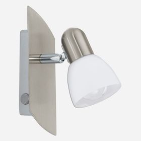 Eglo Enea 40 W Ledli E14 Duy 1 Adet Gümüş Sıvaüstü Spot