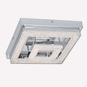 Eglo Fradelo 12 W Ledli Led Duy 1 Adet Gümüş Yuvarlak Sıvaüstü Spot