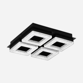 Eglo Fradelo 4X4 W LED Kristal Tavan Armatürü