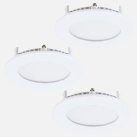 Eglo Fueva3 7 W Ledli Led Duy 3 Adet Beyaz Yuvarlak Tavan Spot