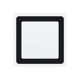 Eglo Fueva5 11 W Ledli Led Duy 1 Adet Siyah Kare Led Panel