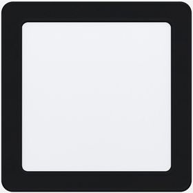 Eglo Fueva5 11 W Ledli Led Duy 1 Adet Siyah Kare Led Panel