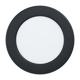 Eglo Fueva5 7 W Ledli Led Duy 1 Adet Siyah Yuvarlak Tavan Spot
