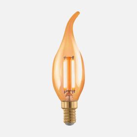 Eglo Kıvrık 4W Amber 1700K Mum Led Ampul