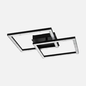 Eglo Lejias Siyah 21 W Led Plafonyer