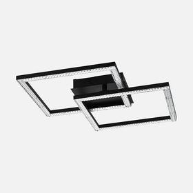 Eglo Lejias Siyah 21 W Led Plafonyer