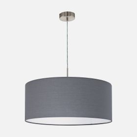 Eglo Pasteri Çelik E27 Duy Tekli Modern Gri Sarkıt