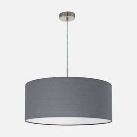 Eglo Pasteri Çelik E27 Duy Tekli Modern Gri Sarkıt
