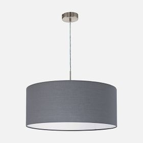 Eglo Pasteri Çelik E27 Duy Tekli Modern Gri Sarkıt
