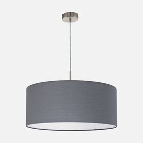 Eglo Pasteri Çelik E27 Duy Tekli Modern Gri Sarkıt