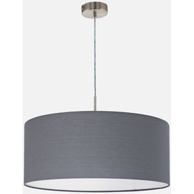 Eglo Pasteri Çelik E27 Duy Tekli Modern Gri Sarkıt