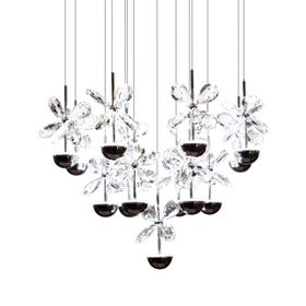 Eglo Pianopoli 93662 15'li Kristal Led Avize