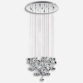 Eglo Pianopoli 93662 15'li Kristal Led Avize