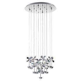 Eglo Pianopoli 93662 15'li Kristal Led Avize