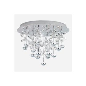 Eglo Pianopoli Modern Tekli Led Cam Yuvarlak Plafonyer Avize