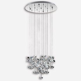 Eglo Pianopoli Modern Tekli Led Metal Yuvarlak Sarkıt Avize