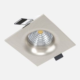 Eglo Saliceto 6 W Ledli Led Duy 1 Adet Saten Kare Tavan Spot