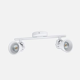 Eglo Seras1 3.3 W Ledli Led Duy 2 Adet Beyaz Yuvarlak Sıvaüstü Spot
