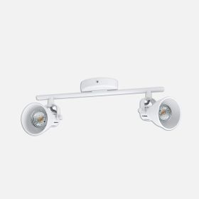 Eglo Seras1 3.3 W Ledli Led Duy 2 Adet Beyaz Yuvarlak Sıvaüstü Spot
