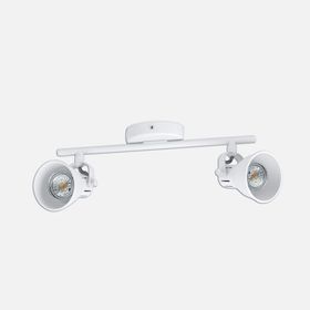 Eglo Seras1 3.3 W Ledli Led Duy 2 Adet Beyaz Yuvarlak Sıvaüstü Spot