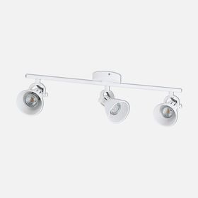 Eglo Seras1 3.3 W Ledli Led Duy 3 Adet Beyaz Yuvarlak Sıvaüstü Spot