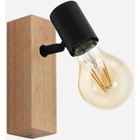 Eglo Townshend 60 W Ledli E27 Duy 1 Adet Siyah Yuvarlak Sıvaüstü Spot