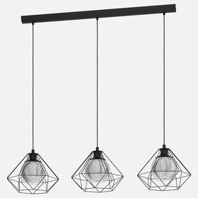 Eglo Vernham Modern 3'lü E27 Duy Metal Avize