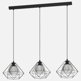 Eglo Vernham Modern 3'lü E27 Duy Metal Avize