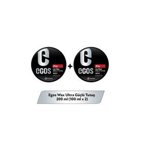 Egos 2x100 ml Fix Ultra Güçlü Tutuş Wax