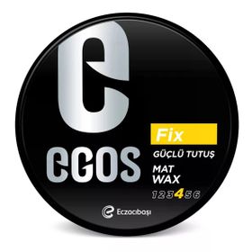 Egos Wax 100 ml 2 Adet Fix Mat Güçlü Tutuş